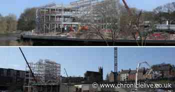 See how Durham County Council's HQ and Milburngate are changing the city's riverside - Chronicle Live