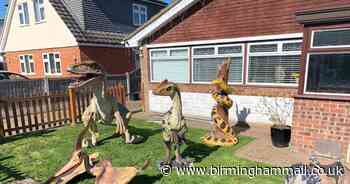 Zookeeper appeals for help after model dinosaur stolen from front garden