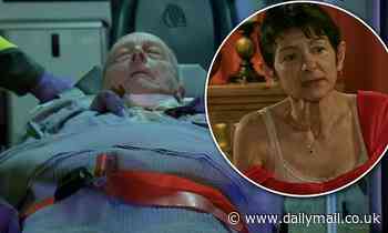 Coronation Street fans furious as evil Geoff SURVIVES being stabbed by wife Yasmeen