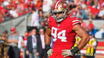 Reports: 49ers decline '21 option on DL Thomas
