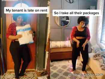 A New York City landlord made a viral TikTok about taking her tenant's packages 'until they pay up' in rent