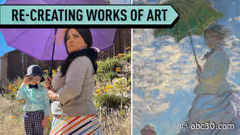Art challenge has people making masterpieces at home
