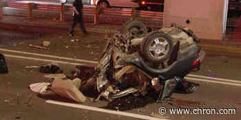 Car splits in half in 'horrific' deadly wreck in southwest Houston - Chron