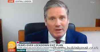 GMB hosts baffled as 'someone pulls the plug' in mid-interview