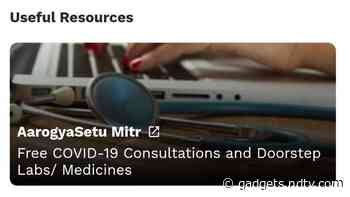 AarogyaSetu Mitr Telemedicine Portal Launched, Offers Free COVID-19 Consultations and More