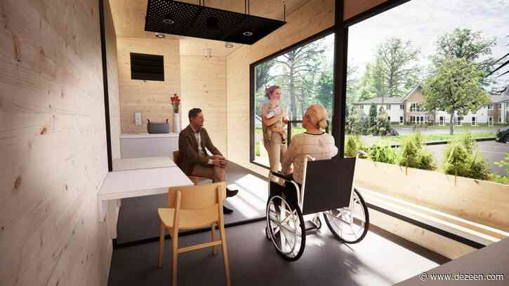 Scott Brownrigg's Social Contact Pod would let people visit vulnerable family during pandemic