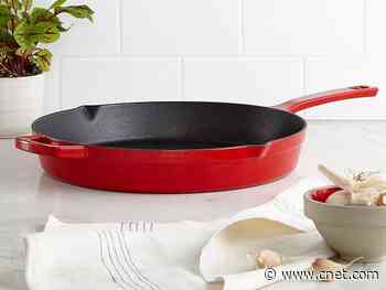 Martha Stewart's entire enameled cast-iron cookware line is 30% off at Macy's     - CNET