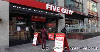 One guy at Five Guys as burger chain reopens Bullring restaurant