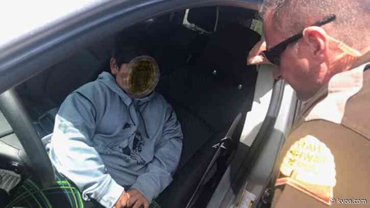 Caught On Camera: 5-year-old behind the wheel