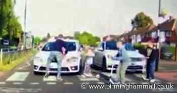 Brummies react as dad steps in front of car to protect kids at crossing