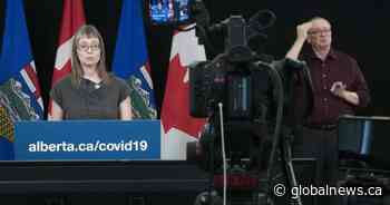 Dr. Hinshaw to provide update on COVID-19 in Alberta Tuesday afternoon