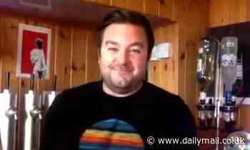 Alex Brooker reveals he's turned his office into a pub to film The Last Leg during lockdown