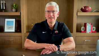 Video: Tim Cook delivers virtual commencement address to Ohio State graduates