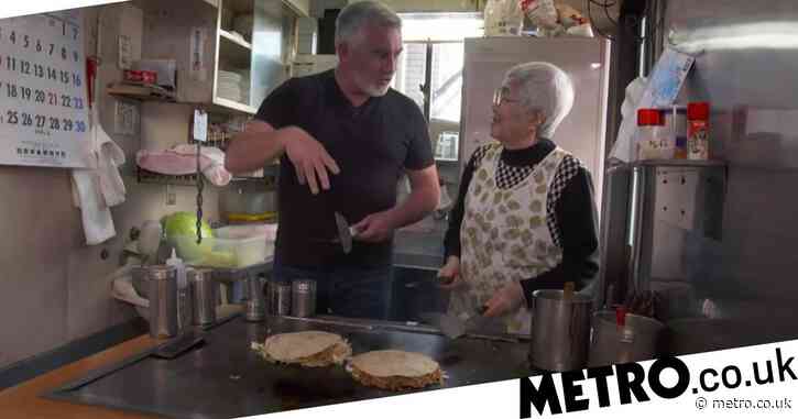 Paul Hollywood Eats Japan viewers fall in love with laughing chef who survived Hiroshima nuclear attack in World War II