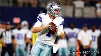Giants claim ex-Cowboys QB Rush off waivers
