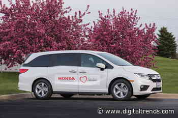 Modified Honda Odyssey minivans transport Detroit coronavirus patients
