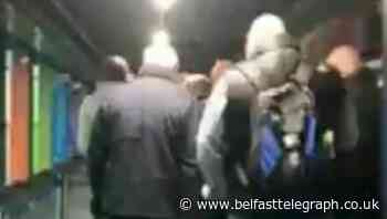 MLAs shocked at packed flight to London... but DUP's Foster stays silent