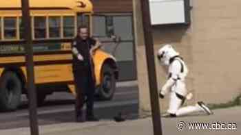 Stormtrooper attracts the wrong kind of force as Star Wars promotion goes wrong