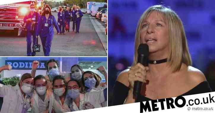 Barbra Streisand shares emotional tribute to healthcare workers amid coronavirus