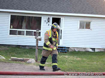 House burns on Black Road