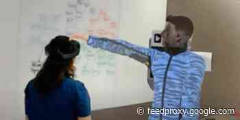 Microsoft Research’s VROOM combines life-sized AR avatars with robots