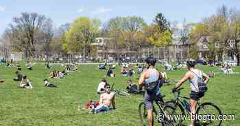 Toronto parks were packed this weekend as warm weather brought the masses outside - blogTO