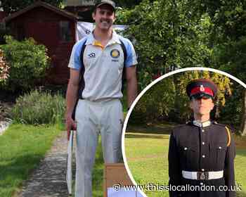 Wimbledon soldier raises thousands in cricket marathon in garden