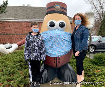 A world-only? Mr Potato Head in Rhode Island now “COVID-correct” with face mask and all… - Potato News Today