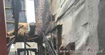 Harrowing photos show Bransholme couple's home destroyed by fire