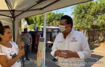 Supervisa edil cumplimiento de normas sanitarias en Jiquilpan - Quadratín Michoacán