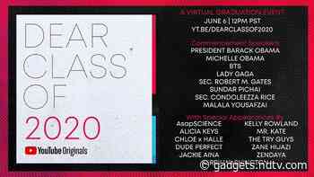 'Dear Class of 2020' Is YouTube's Virtual Graduation Ceremony Amid Coronavirus Lockdown