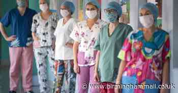 NHS nurses boosting morale by making 'funky scrubs' from colourful bedding