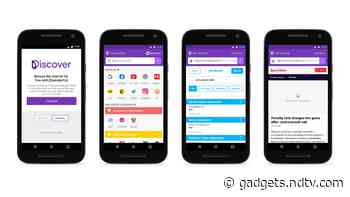 Facebook Discover App Unveiled as Part of Free Basics Programme, Allows Browsing Text Versions of Any Website