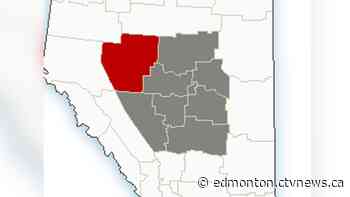 Snowfall warning issued west of Edmonton, city under rainfall alert - CTV News