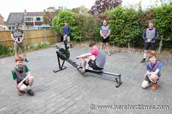 Hereford Rowing Club raise over £2,400 in challenge