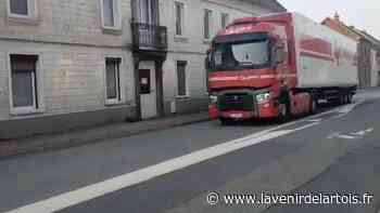 Sur la route d'Arras, un village fait une ola pour un chauffeur routier - L'Avenir de l'Artois