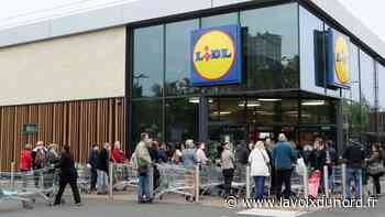 Ruée au supermarché Lidl d'Arras, pas pour les masques, mais... pour une machine à coudre ! - La Voix du Nord
