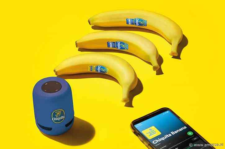 Chiquita bananen krijgen muzikale Spotify stickers