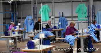 Inside the factory supplying protective gowns for NHS staff in the North East