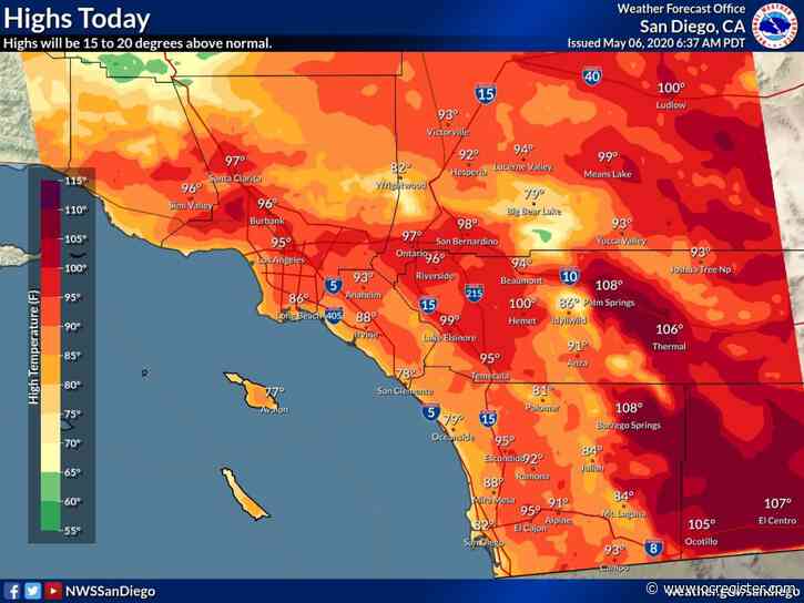Heat wave continues in Southern California, and it’s not cooling down at night