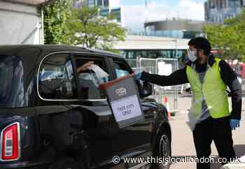 Behind the scenes at the O2 Arena's drive-through Covid-19 testing facility