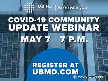 UBMD will host COVID-19 webinar for the public Thursday night
