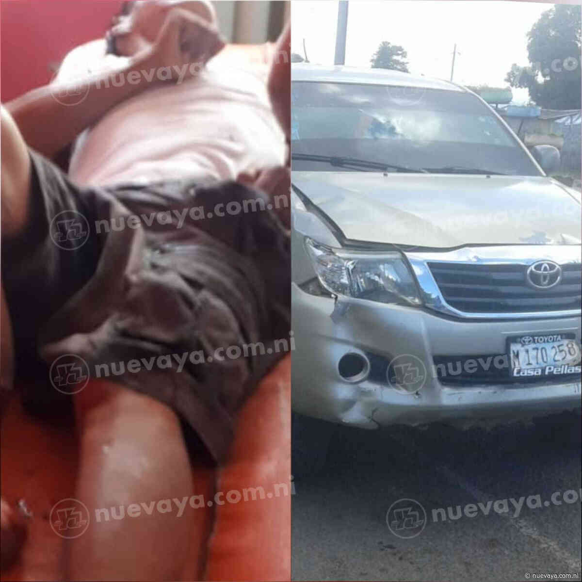 Carretonero muere tras ser impactado por una “camionetona” en Acoyapa, Chontales - La Nueva Radio YA