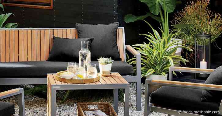 Crate and Barrel is having a major sale on outdoor furniture