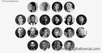 Here’s what Facebook’s Oversight Board looks like