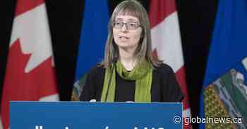 Alberta’s chief medical officer of health to provide COVID-19 update on Wednesday
