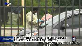New COVID-19 testing site for vulnerable communities opens on Houston’s south side - KPRC Click2Houston