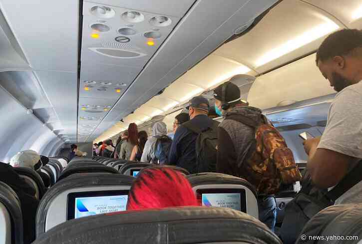 Why are some planes crowded even with air travel down?