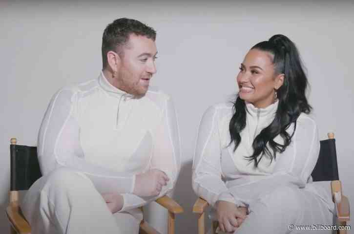 Sam Smith & Demi Lovato Take Fans Behind the Scenes of Their ‘Queer Olympics’ Video ‘I’m Ready’