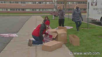 Starpoint Teachers Association holds food and toiletry drive